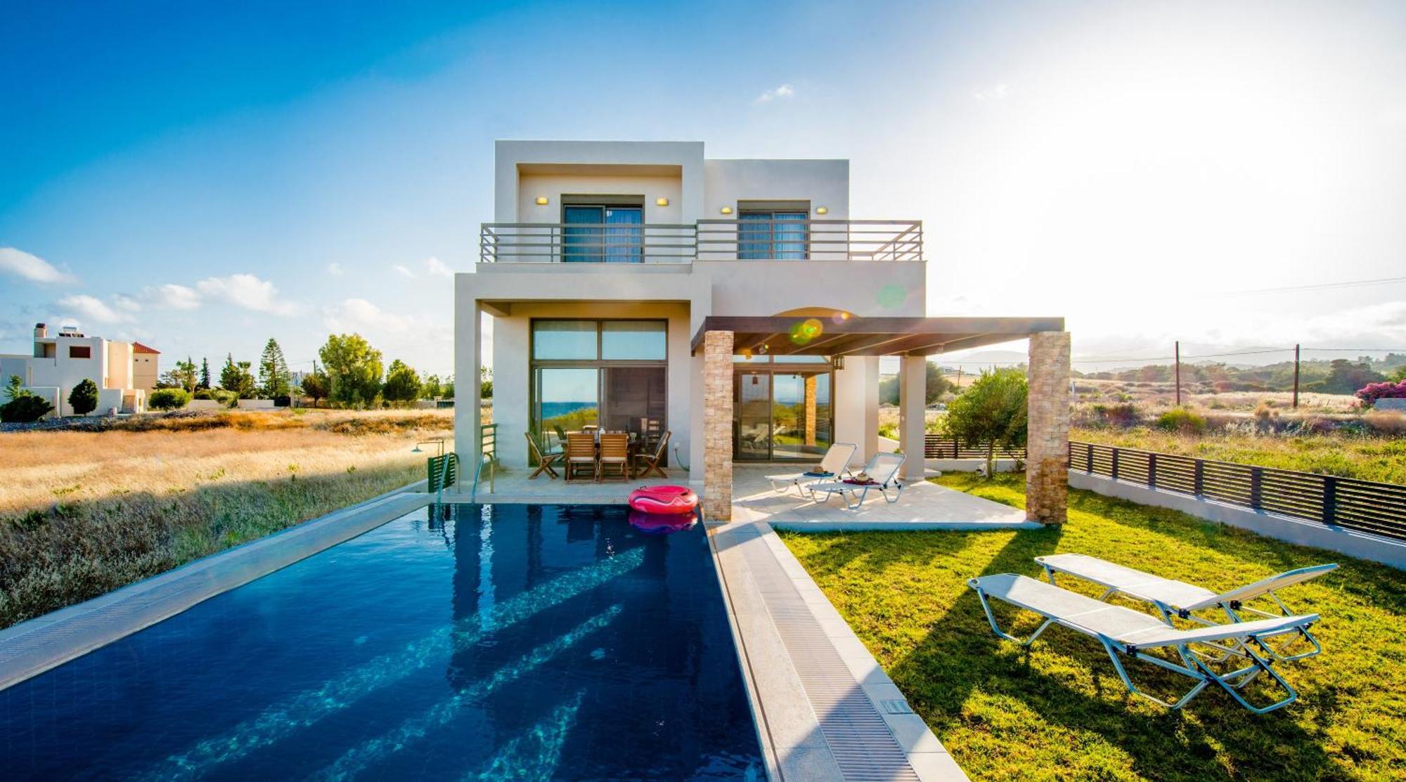 Blue Wave Villa Gennadi Luaran gambar